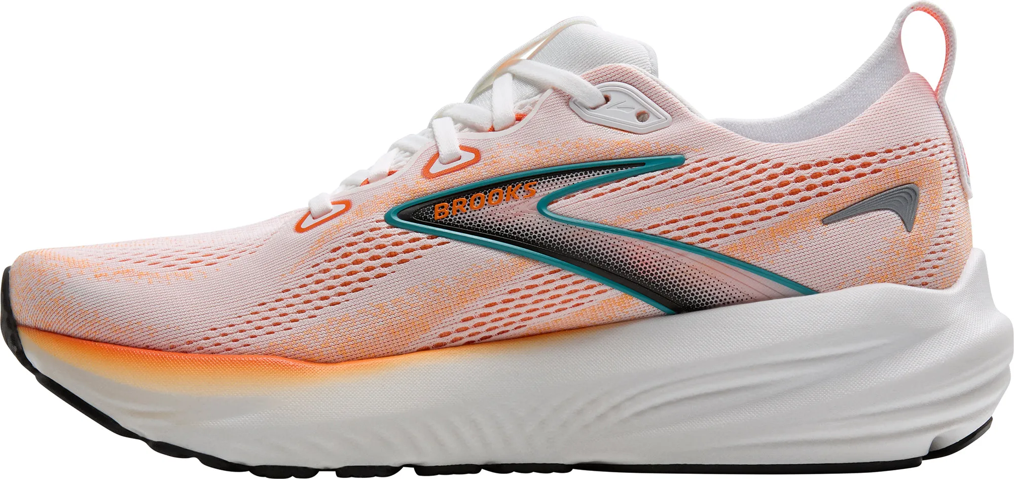 Brooks Glycerin 22 Mens Running Shoes - White Supportive Core Office Workers Dream Walk