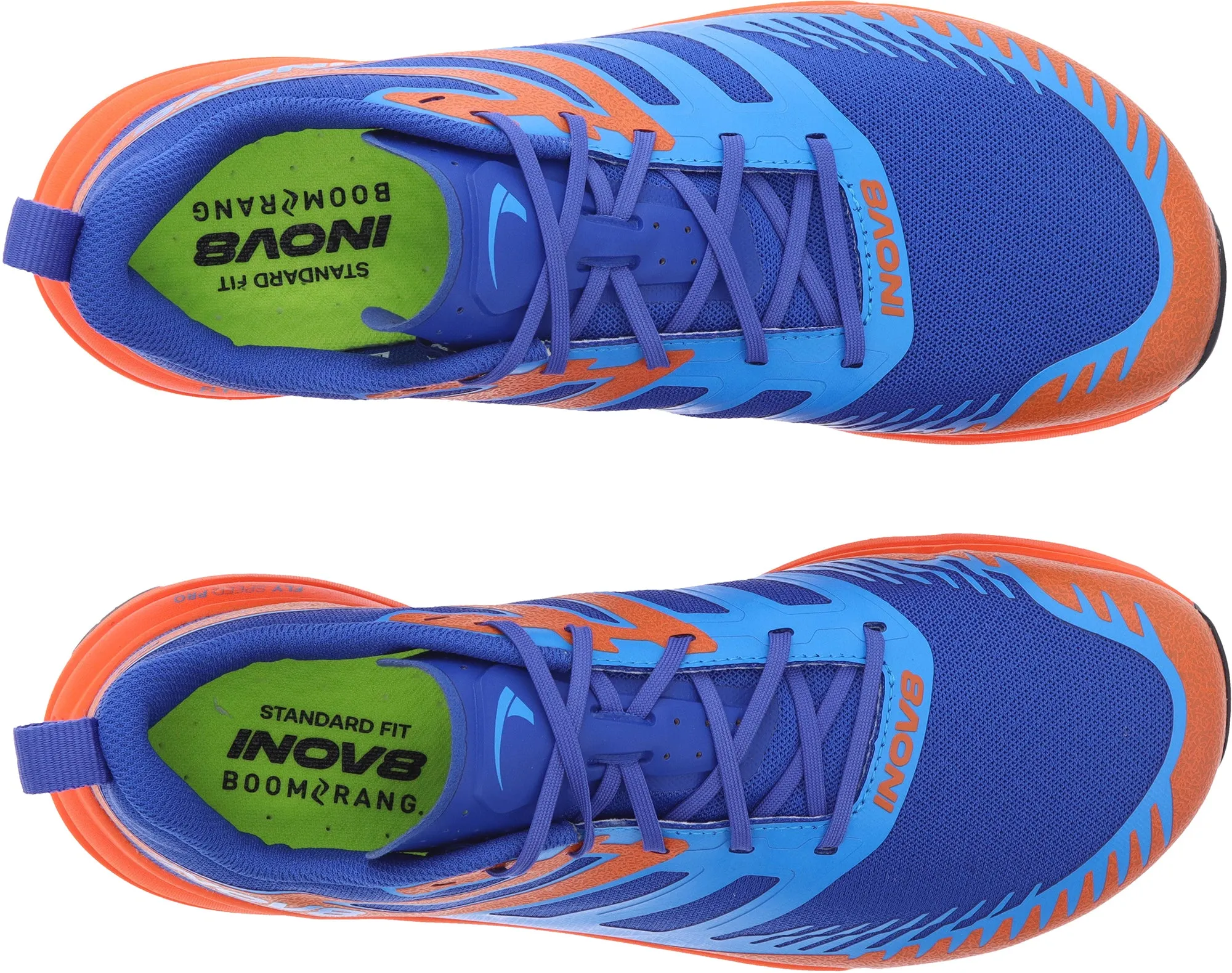 Cushioned Inov8 TrailFly Zero Mens Trail Running Shoes - Blue