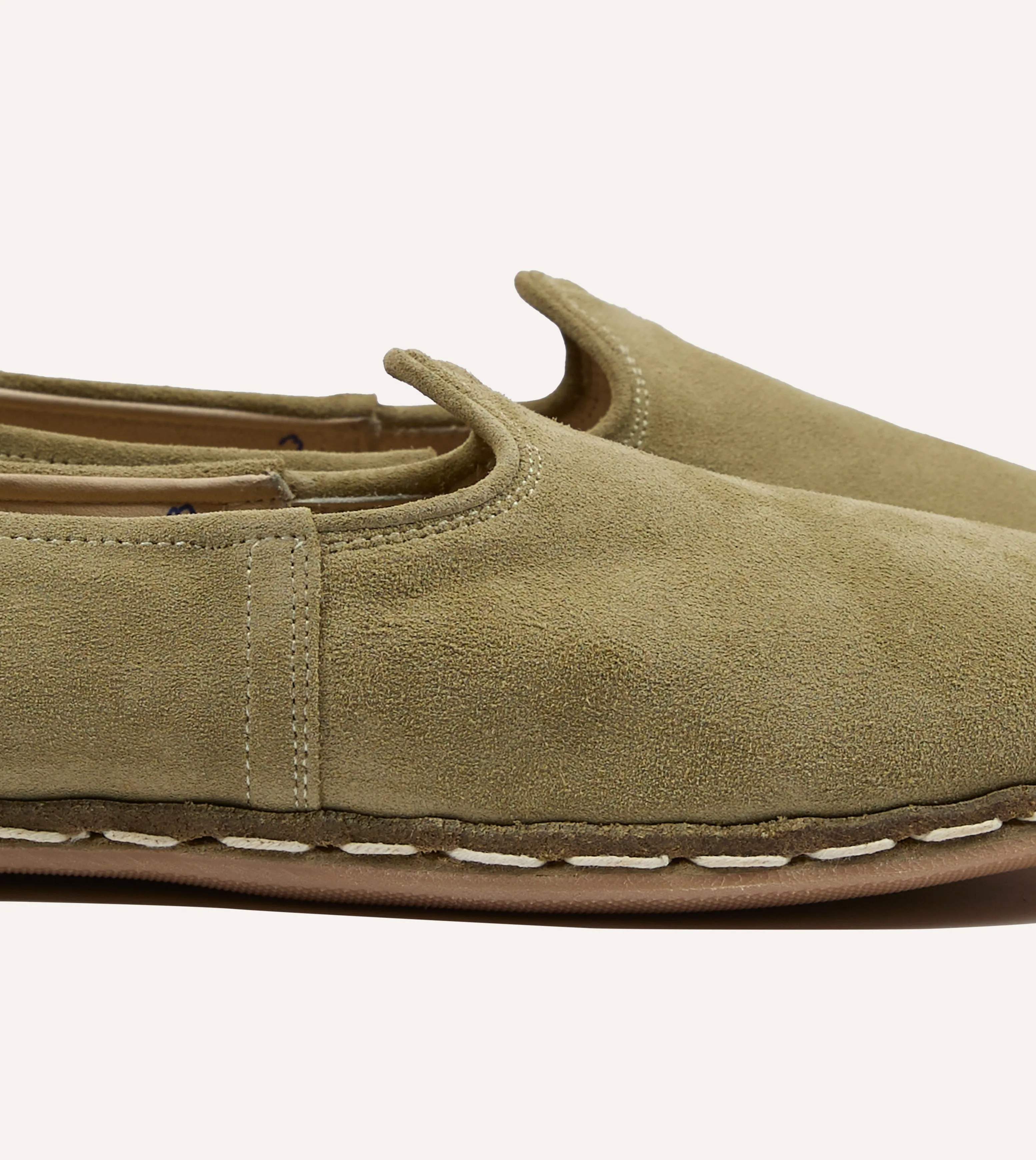 Sabah Olio Olive Suede Shoes Marathon Fit Bone Aid
