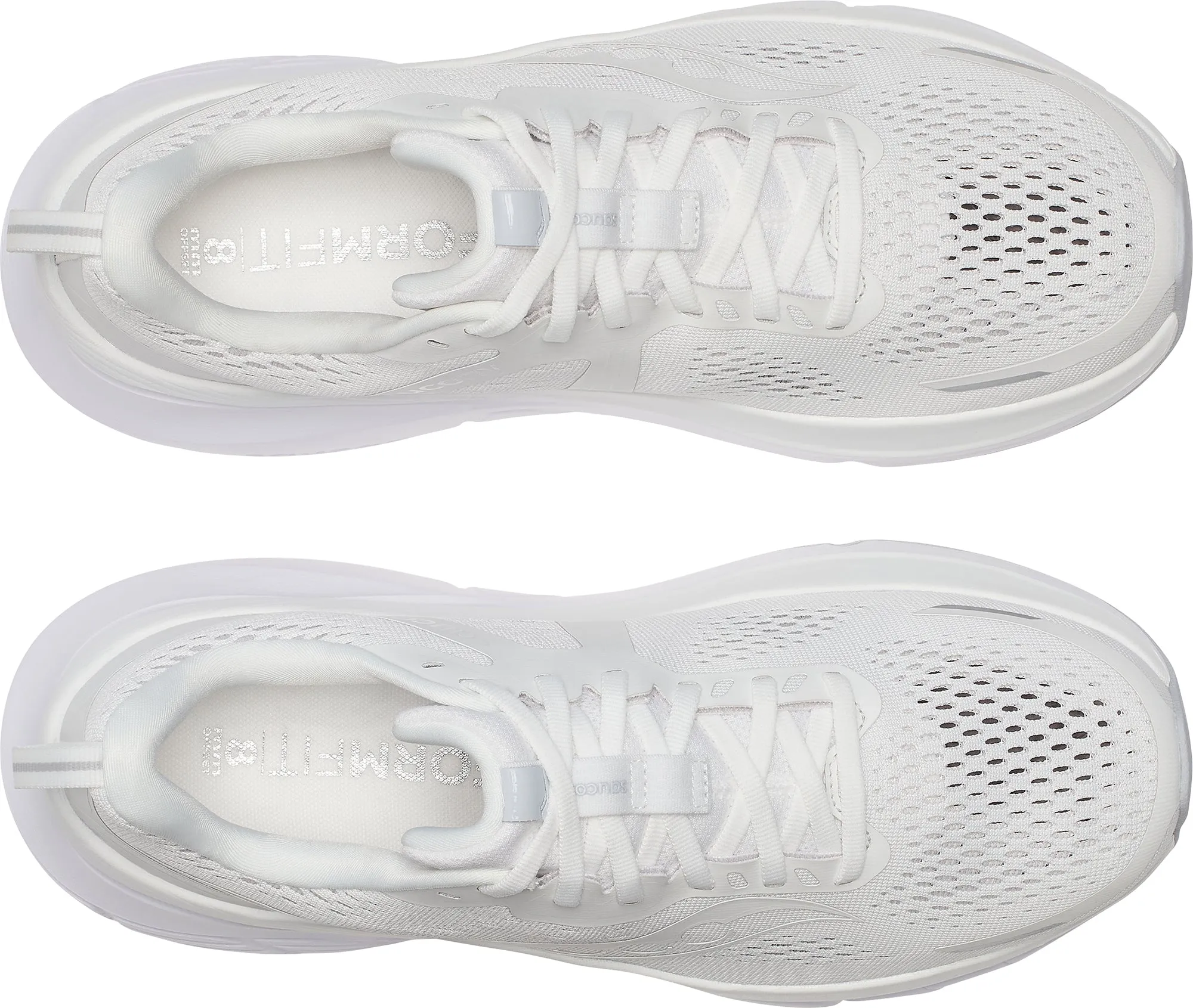 Saucony Guide 18 Mens Running Shoes - White Stride Bold