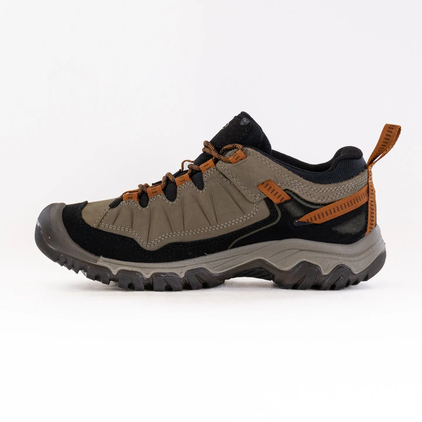 KEEN Targhee IV Waterproof Hiking Shoe (Men's) - Sea Turtle/Roasted Pecan Field Step Peak Trek