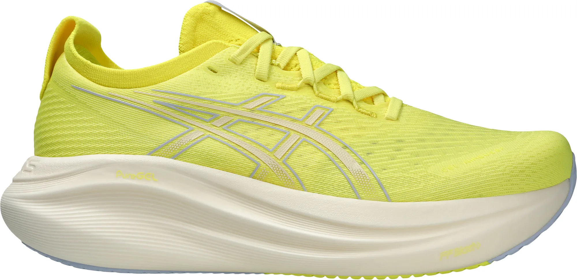 Asics Gel Nimbus 27 Mens Running Shoes - Yellow On Trend