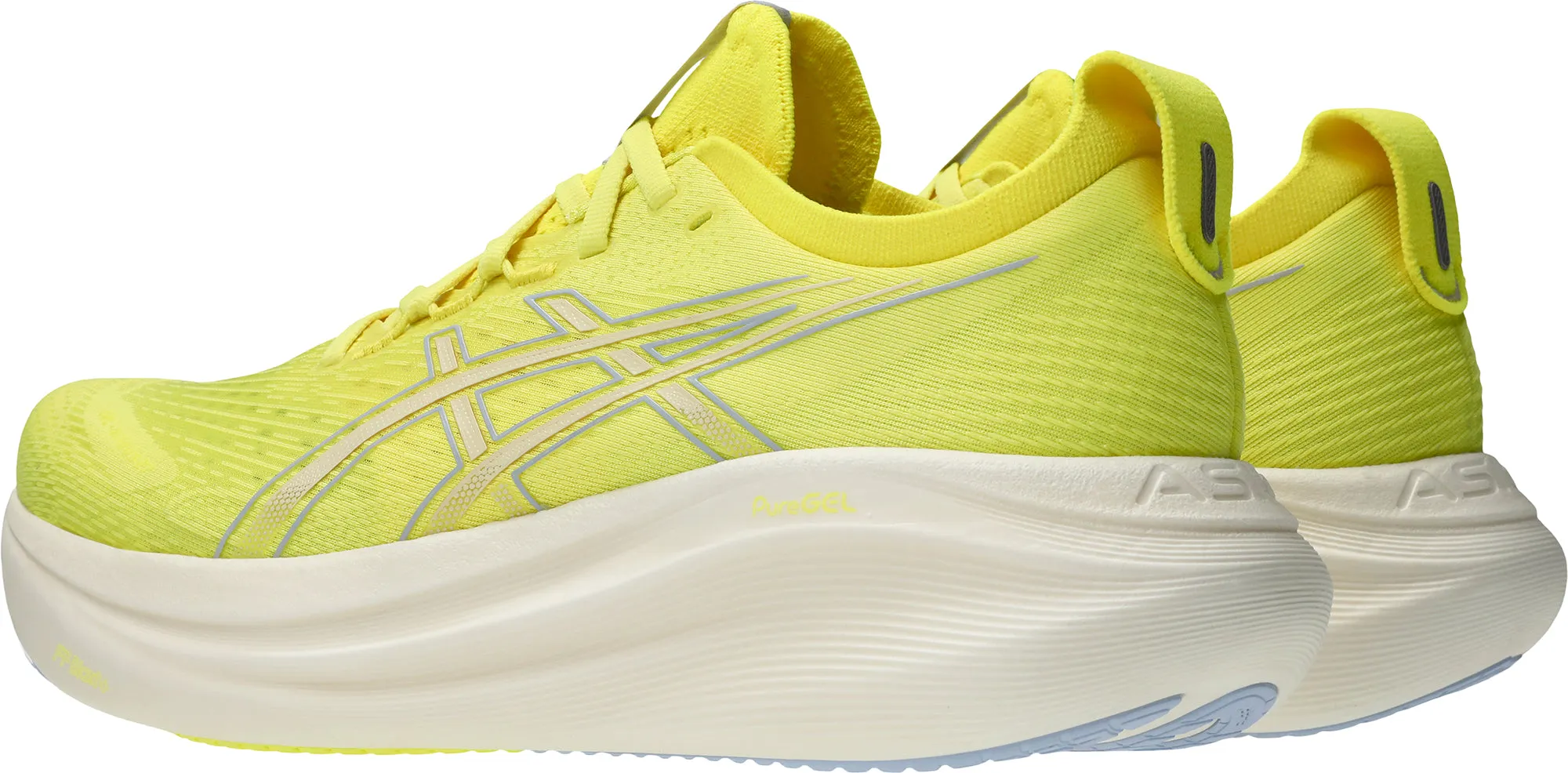 Asics Gel Nimbus 27 Mens Running Shoes - Yellow Cross Road Urban Walk