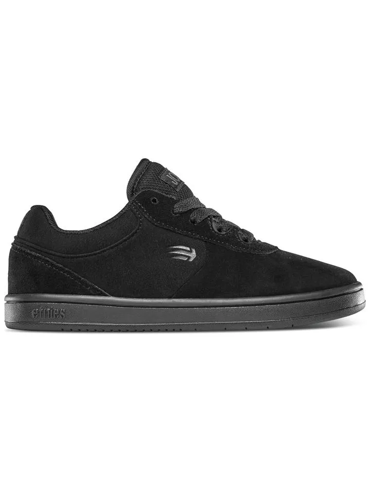 Reinforced Seams Etnies Kids Joslin Shoes - Black/Black