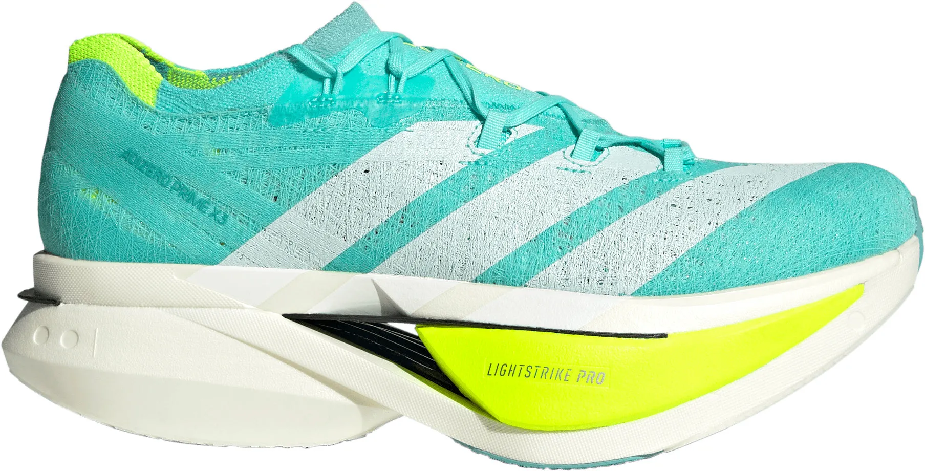 Japan Neat adidas Adizero Prime X3 Strung Running Shoes - Green