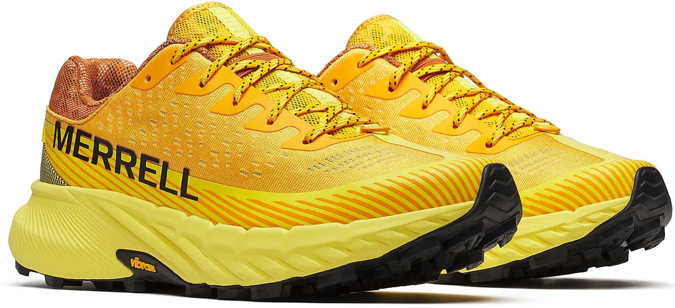 Merrell Agility Peak 5 Mens Trail Running Shoes - Orange New York Metal Edge