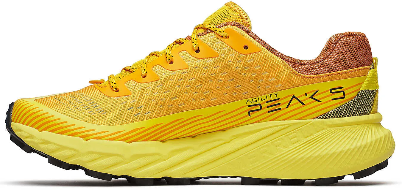 Merrell Agility Peak 5 Mens Trail Running Shoes - Orange Wind Block