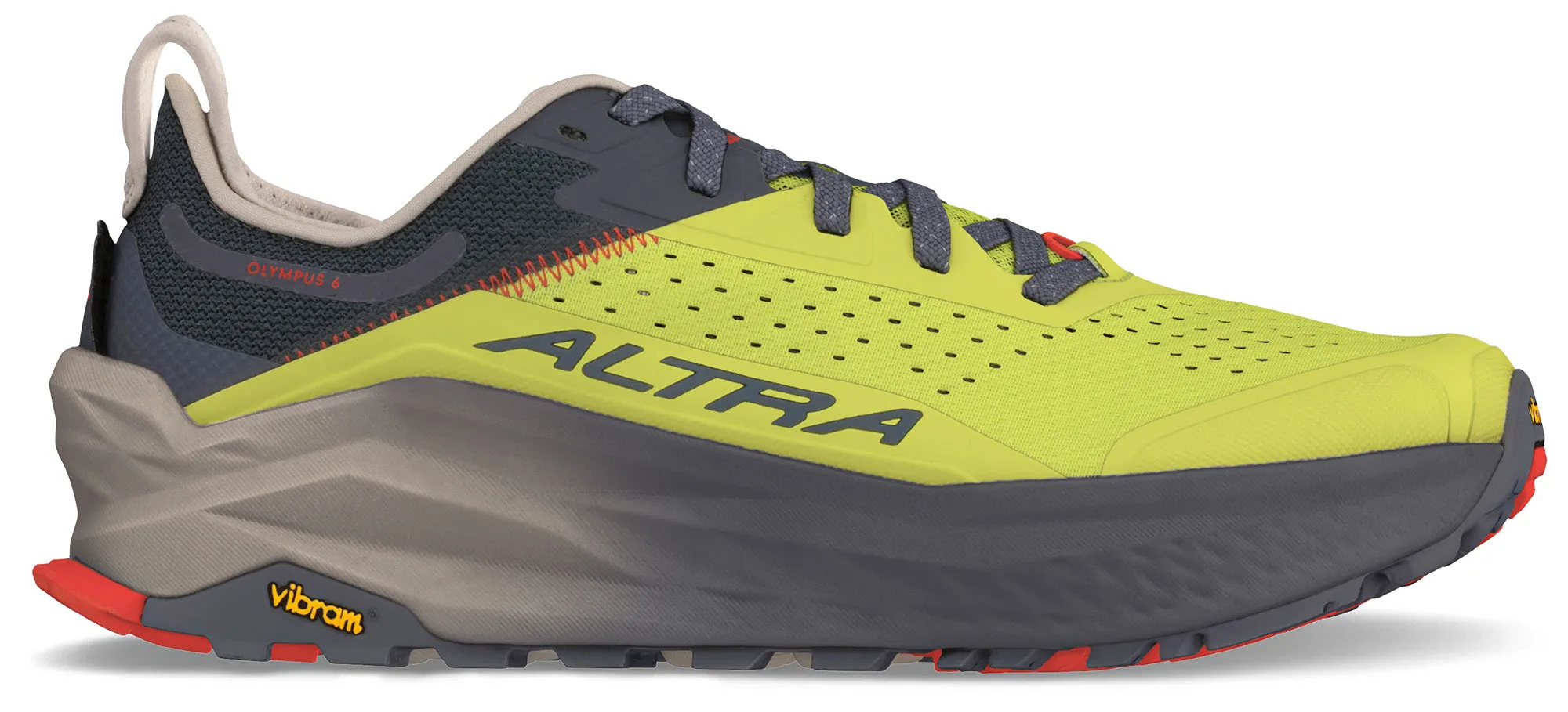 Step Free Altra Olympus 6 Mens Trail Running Shoes - Green