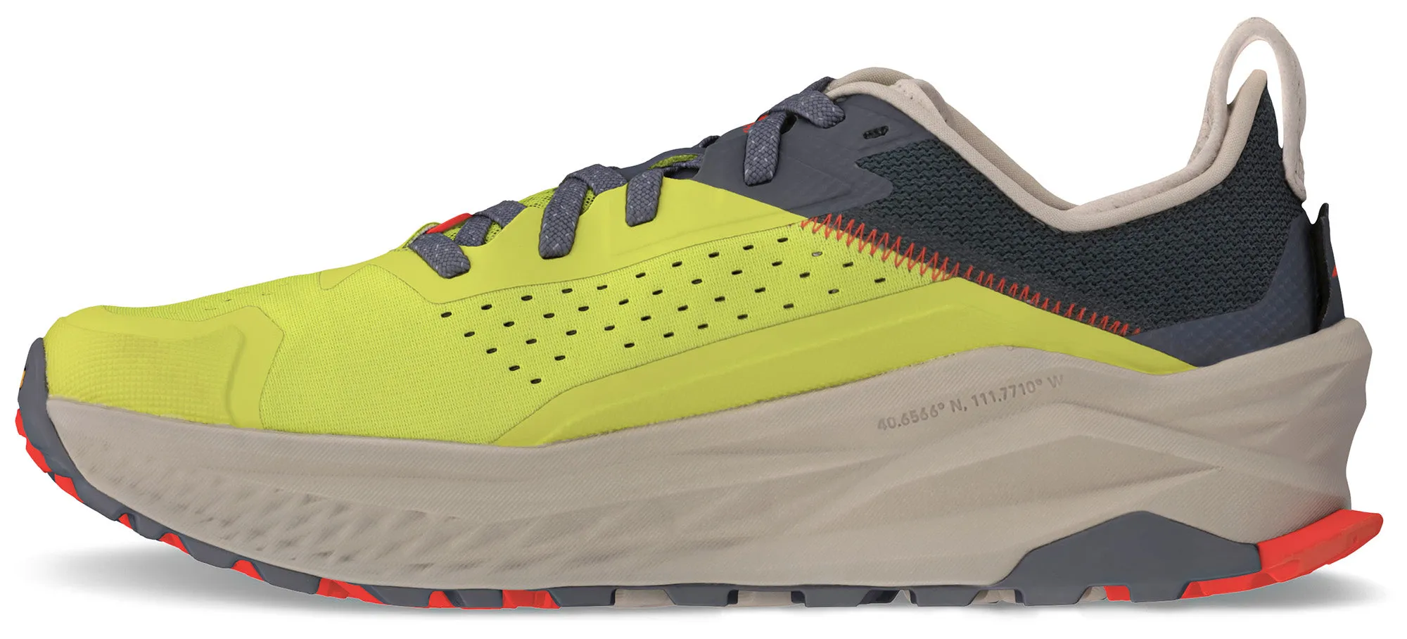 Stable base Mom Fit Altra Olympus 6 Mens Trail Running Shoes - Green
