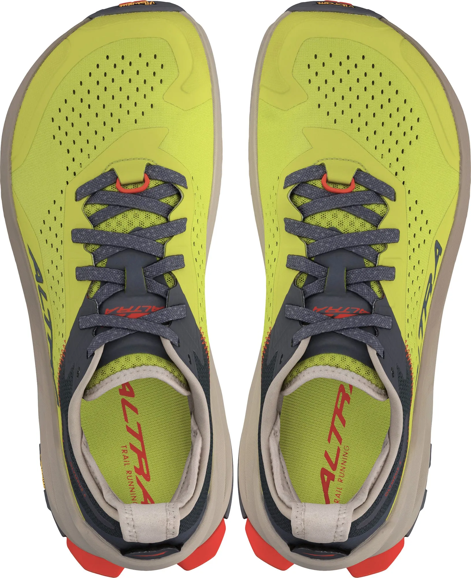 Altra Olympus 6 Mens Trail Running Shoes - Green Comfort collar Anti Odor Outdoor Explorers