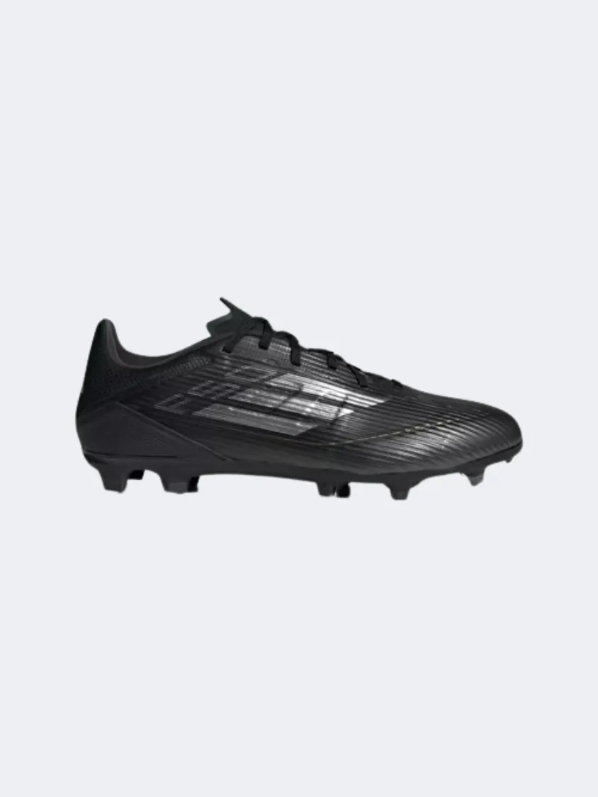 Adidas F 50 League Men Football Shoes Black/Iron/Gold Toe Cushion