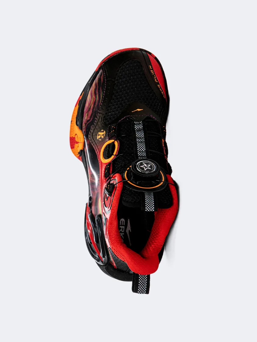 Erke Gs-Boys Basketball Shoes Black/Red Reliable