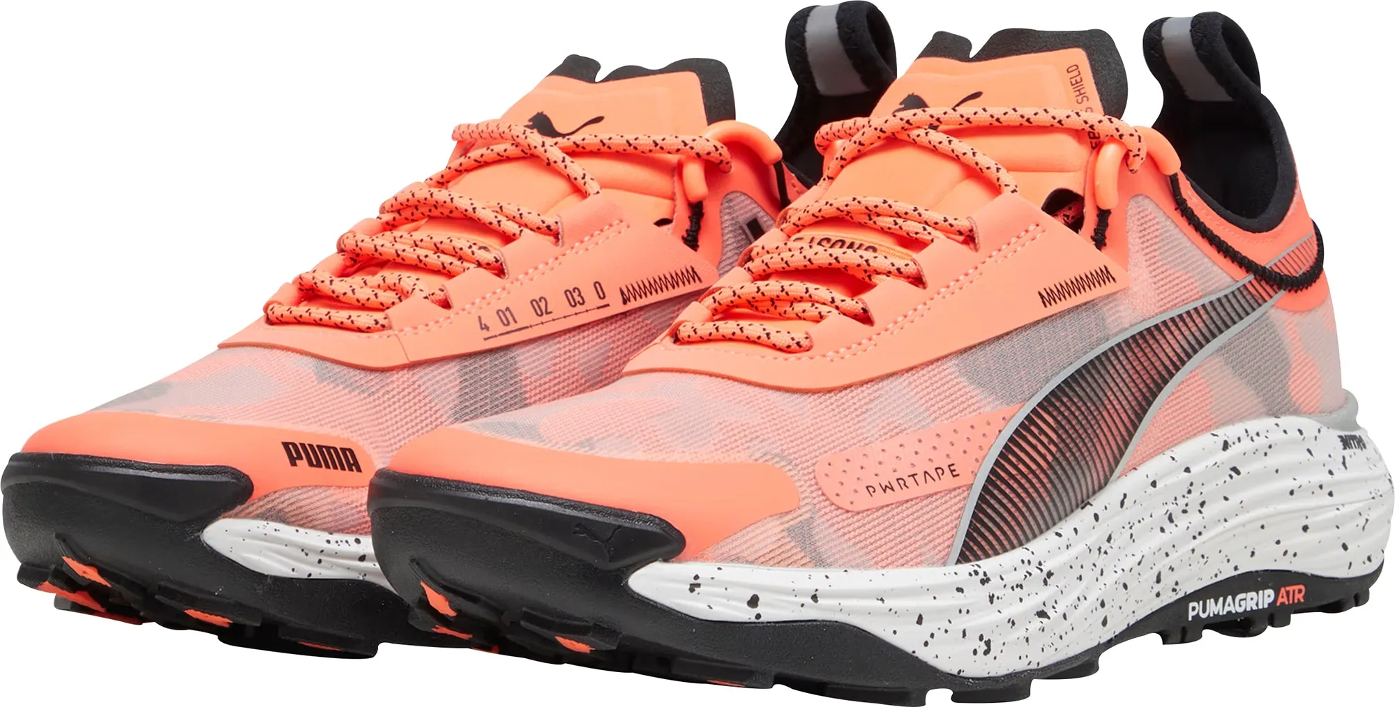 Puma Voyage Nitro 3 Mens Trail Running Shoes - Orange Comfort Step Club Edge