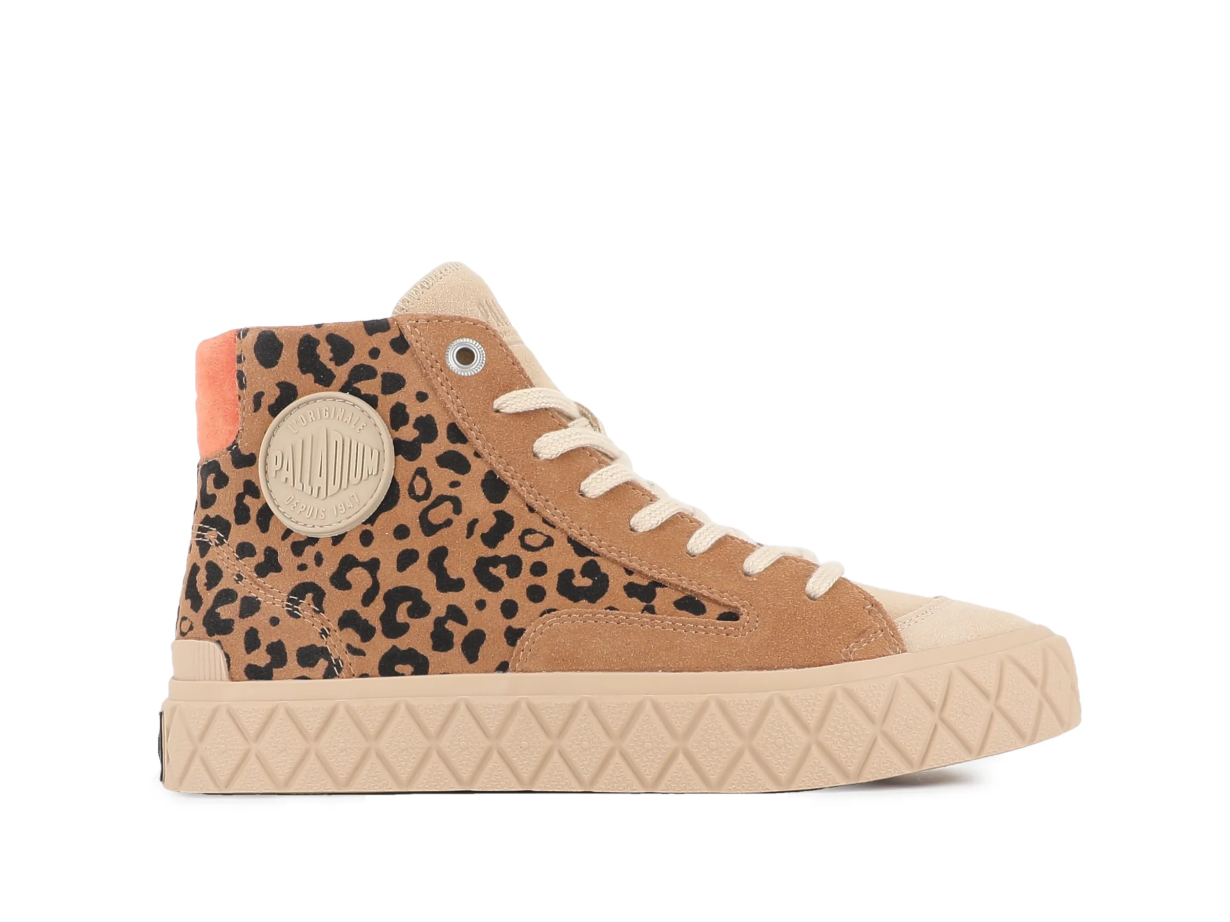 Quiet Step Early Jog 74320-234-M | PALLA ACE CHUKKA SUEDE | DEAR BROWN/SAND