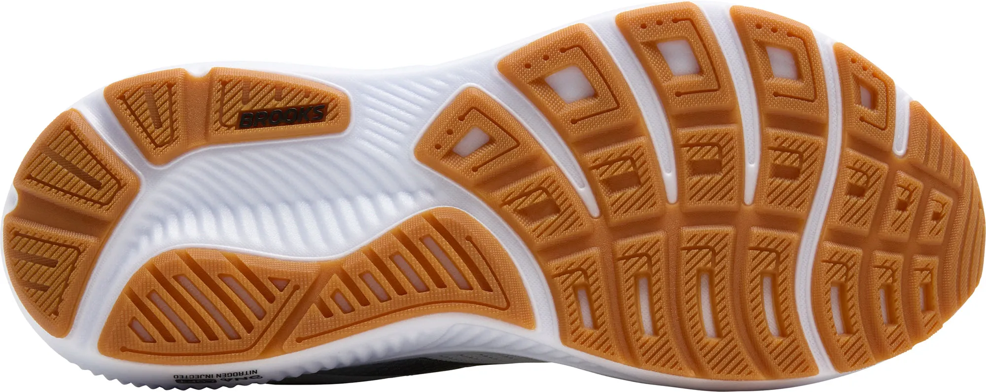 Brooks Ghost 17 Mens Running Shoes - White Island Step Ocean Walk