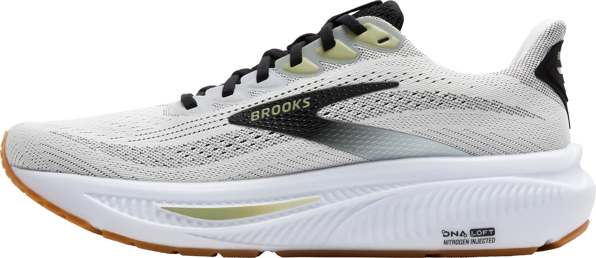 Comfort Stand Rapid pace Brooks Ghost 17 Mens Running Shoes - White