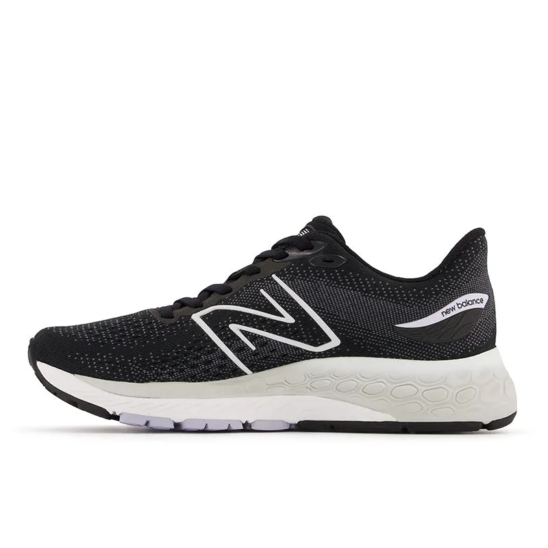 Zen Step Fresh Foam X 880v12 - Black with Violet Haze and Steel - Women's