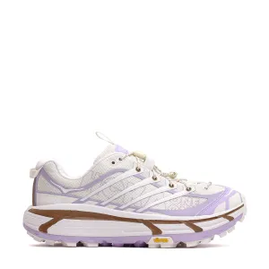 Hoka One One Men Mafate Three2 Wordmark Alabaster Iris Flower 1175490-ASF Airy Design