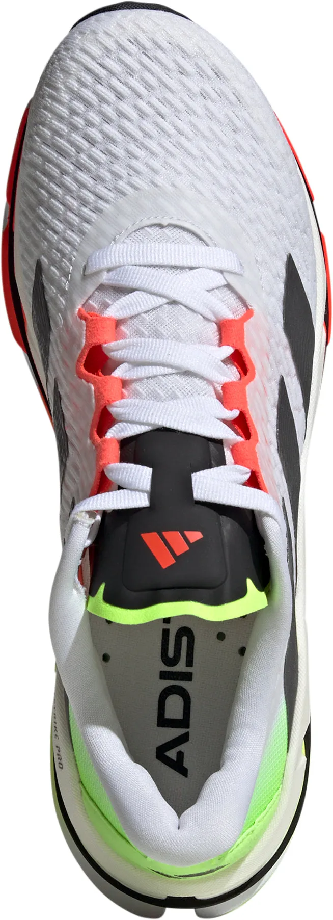 adidas Adistar BYD Mens Running Shoes - White Angel Glow Rain Safe