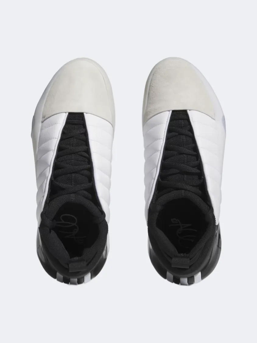 Neutral Stride Tech Adidas Harden Volume 7 Men Basketball Shoes White/Black