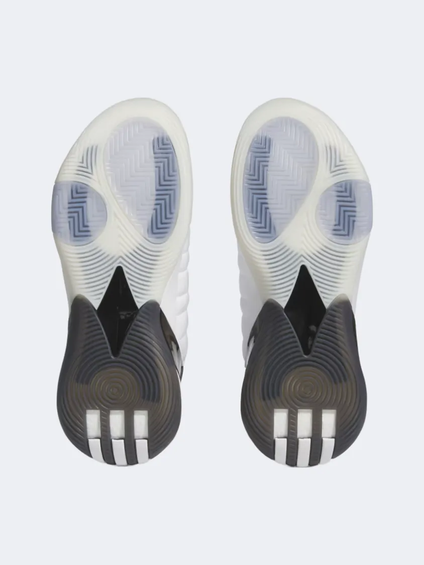 Secure lacing system Adidas Harden Volume 7 Men Basketball Shoes White/Black