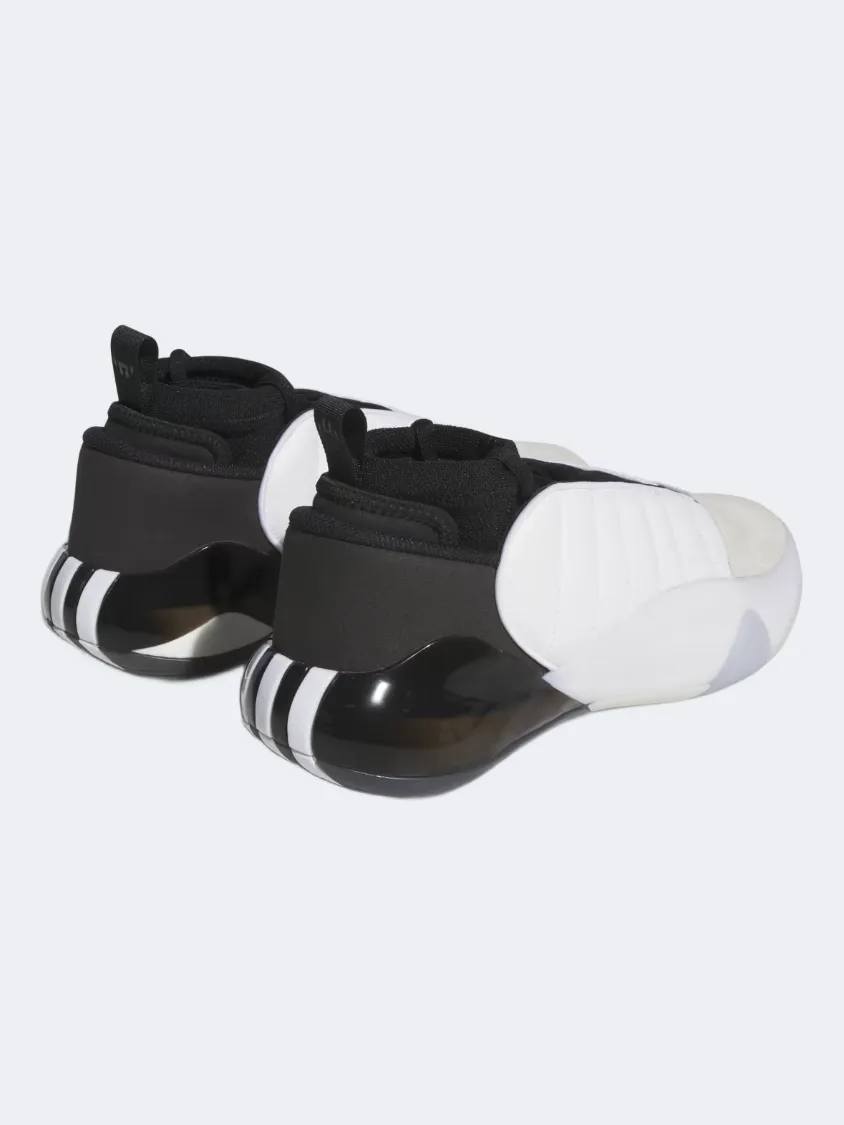 Non Slip Insole Multi Layer Midsole Design Adidas Harden Volume 7 Men Basketball Shoes White/Black