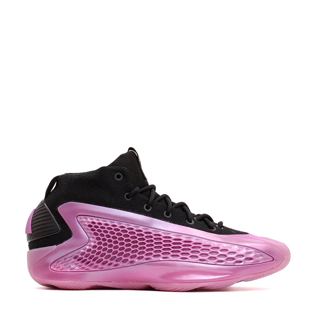 Abrasion Resistant Material Torsion Plate Tech Adidas Basketball Kids Anthony Edwards 1 Preloved Purple (GS) IG6612