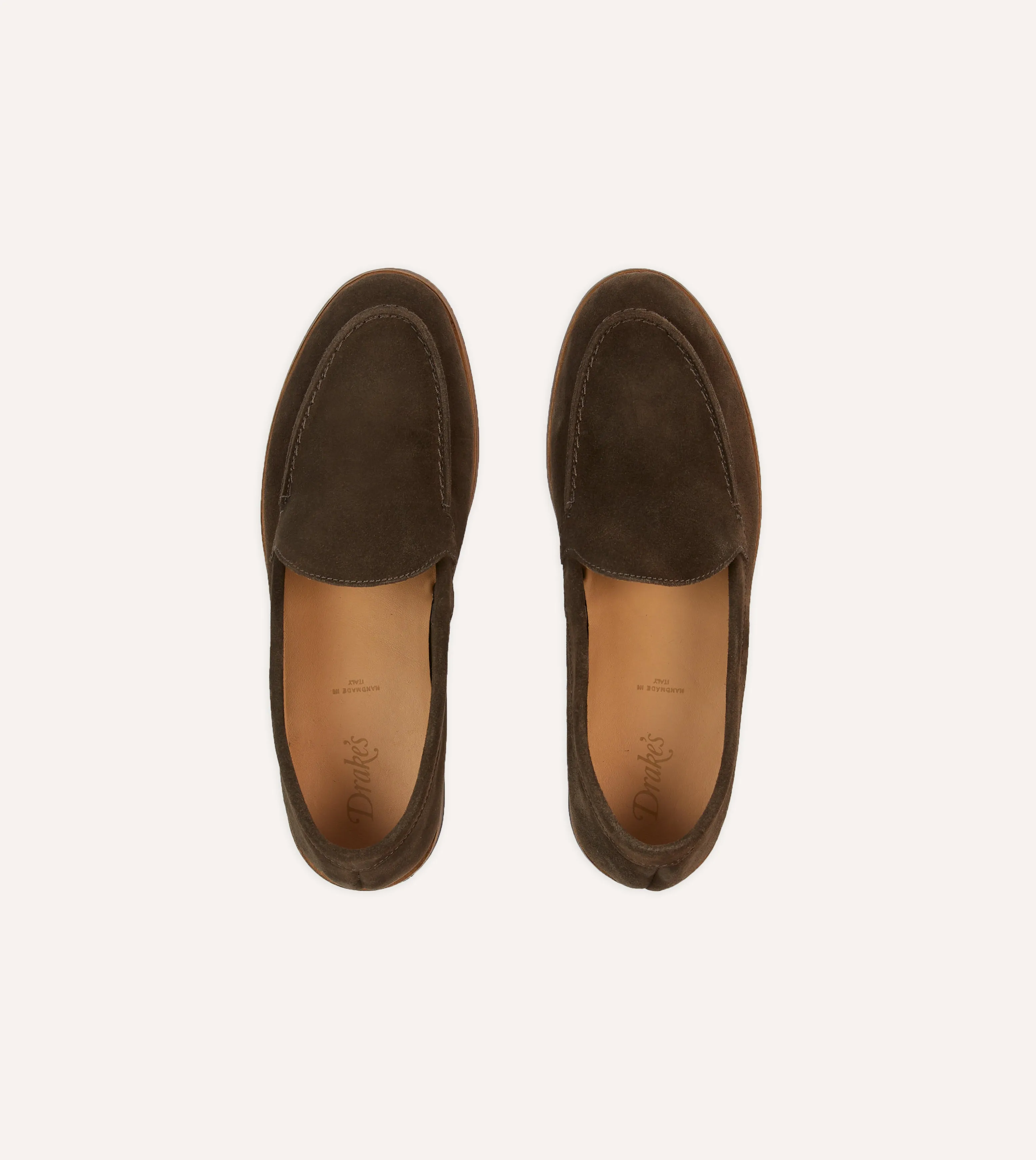 Brown Suede Henri Summer Loafer Field Fast Pack Safe