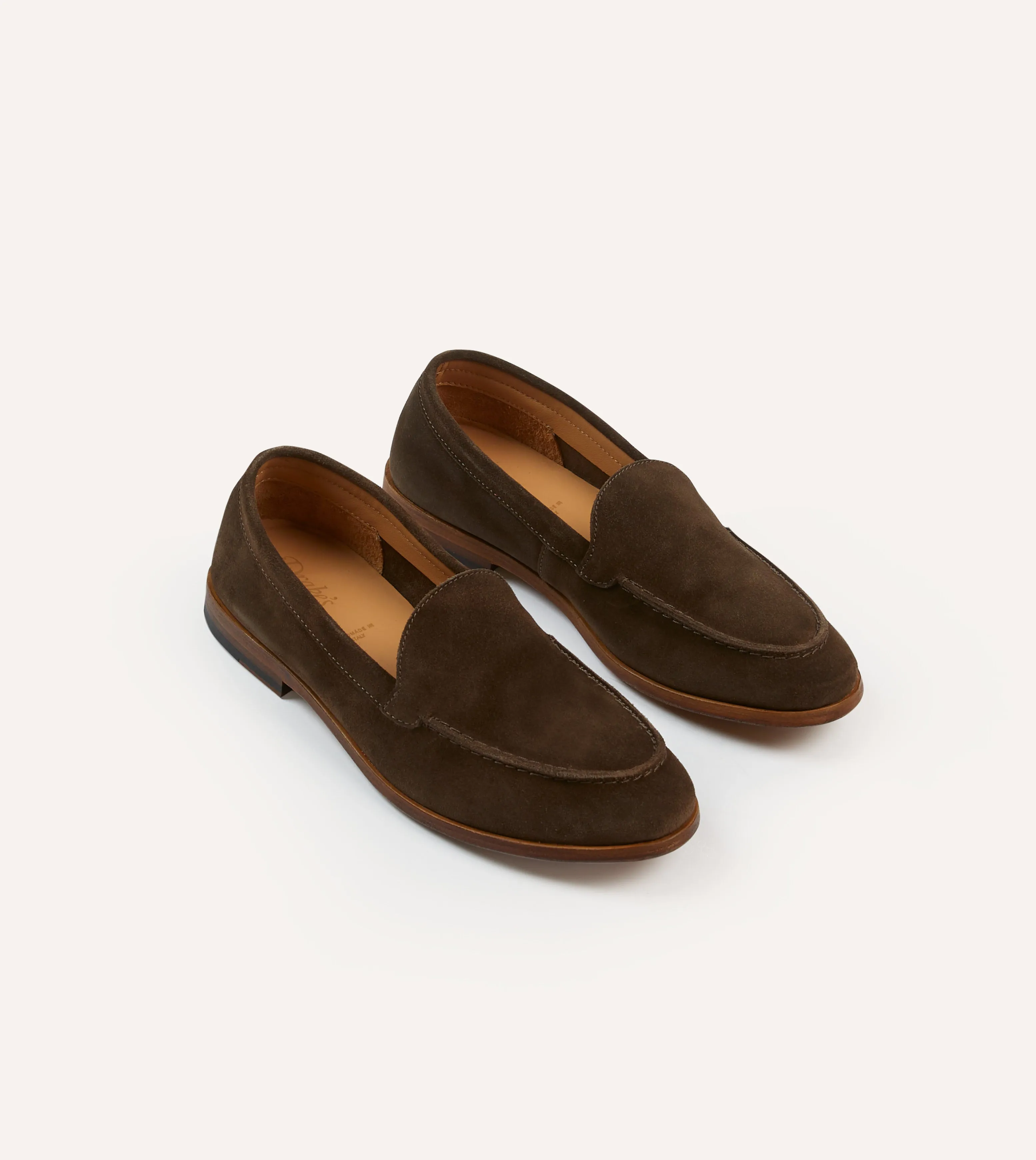 Brown Suede Henri Summer Loafer Daily Essential Park Step