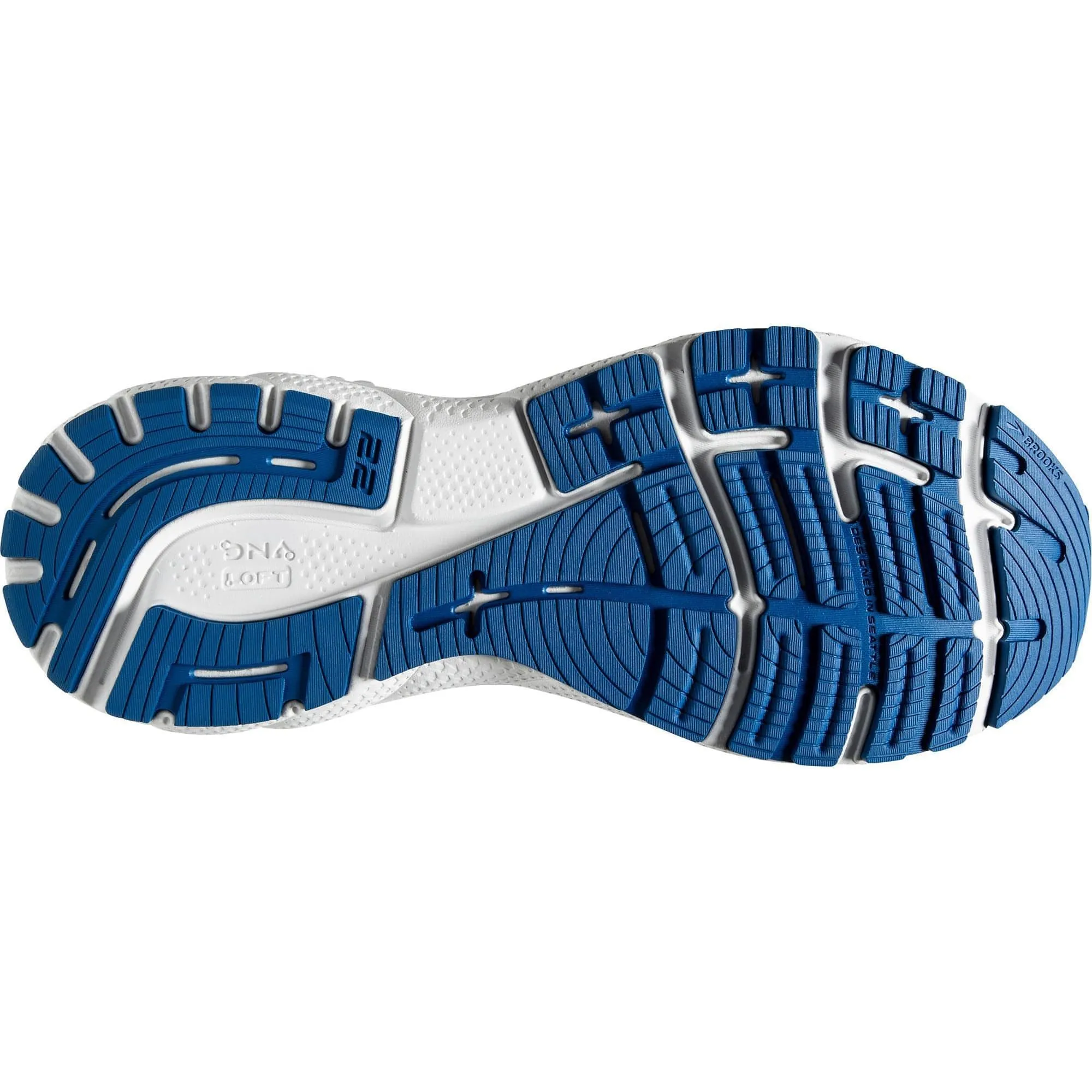 Brooks Adrenaline GTS 22 Mens Running Shoes - Blue Fast Run