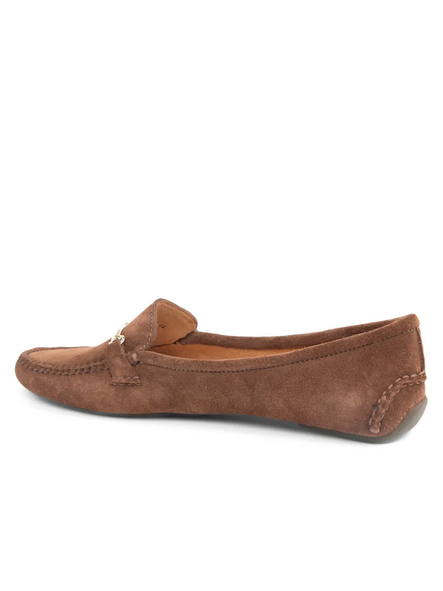 Neutral Glow Toe box Caroline Horsebit Driver