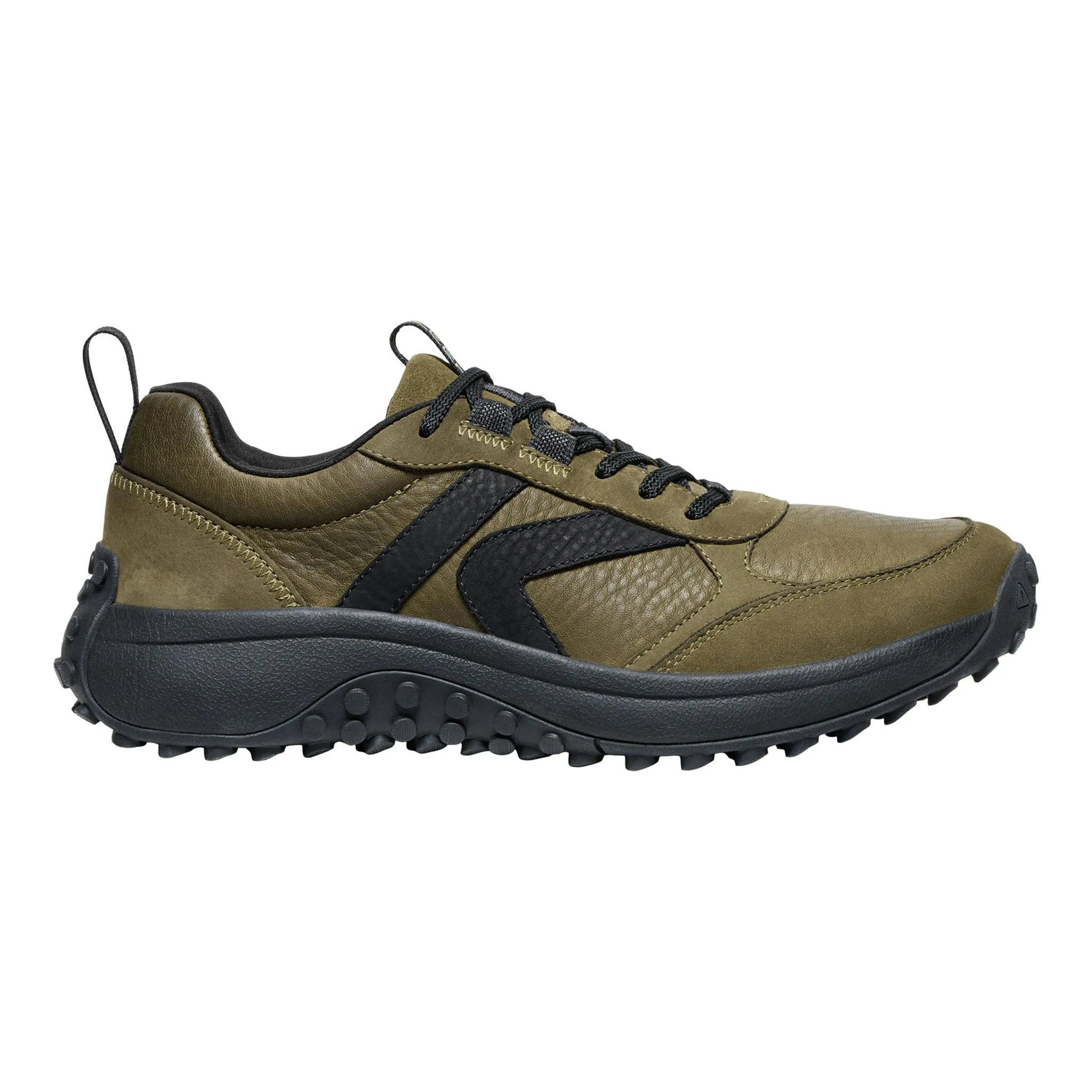 Men's KS86 Leather Sneaker Dark Olive/Black Torsion control