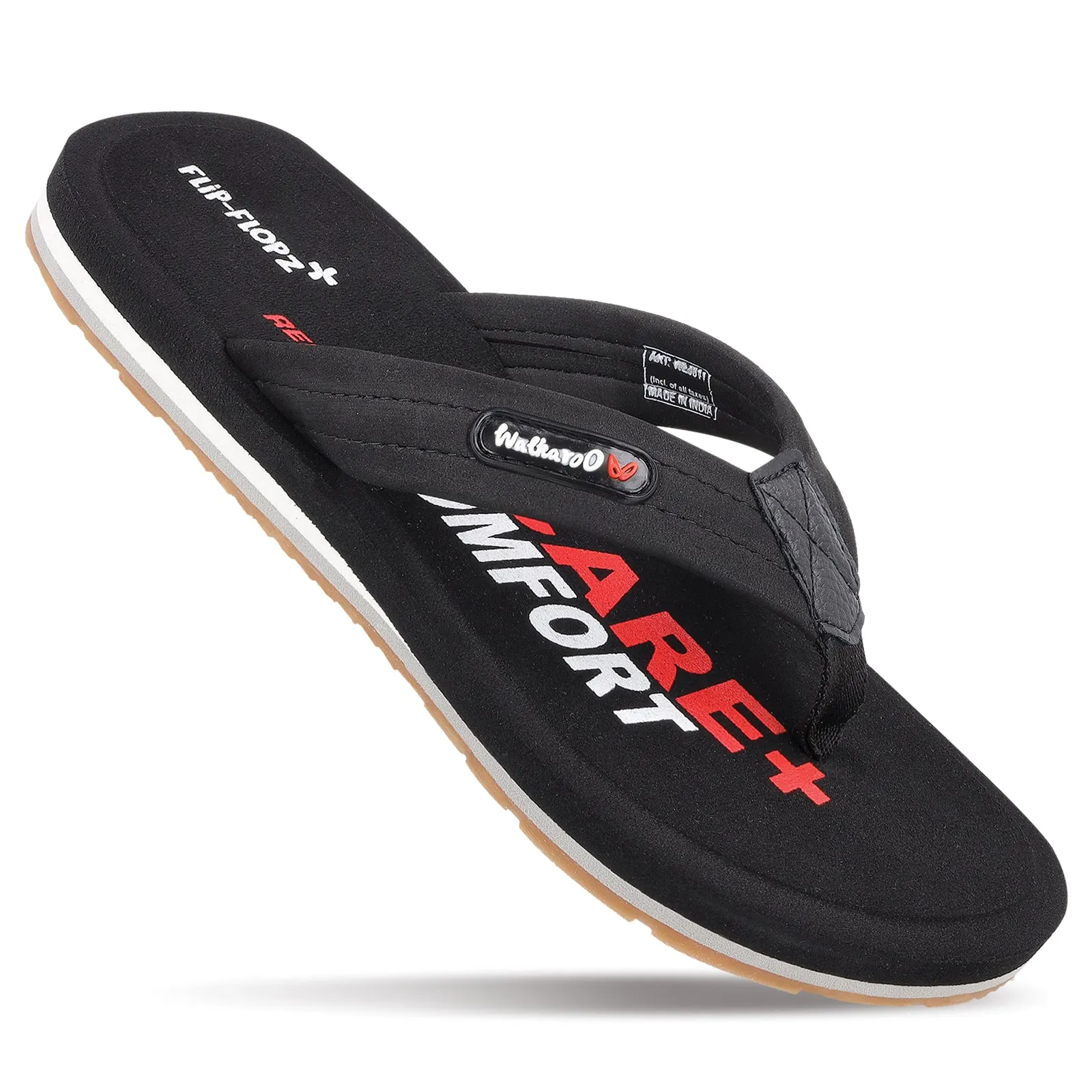 Men's Care Plus Flip-Flop  - WE3811 Black Summer Holiday Gear