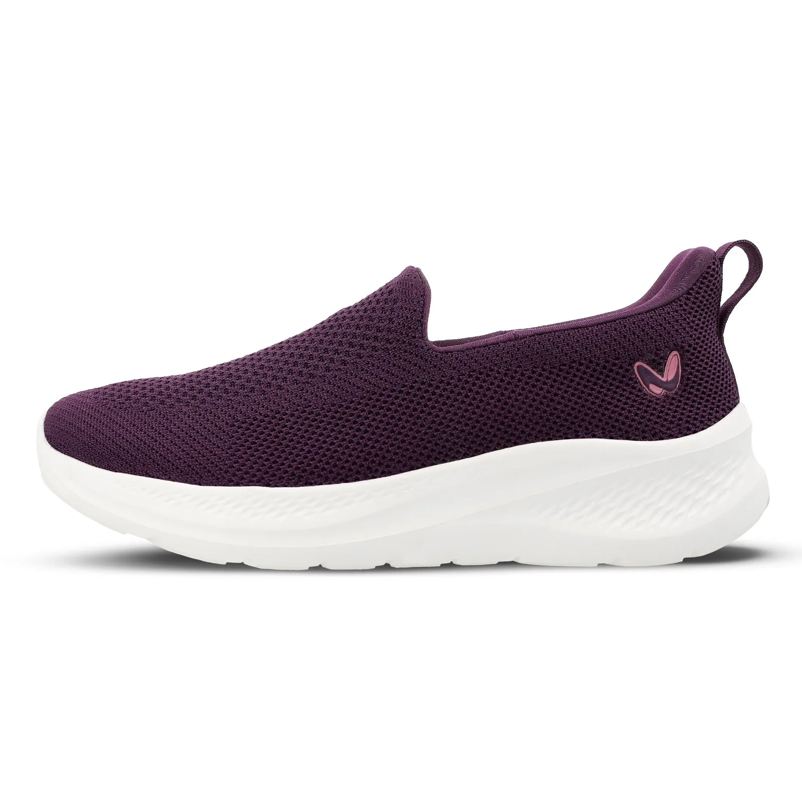 Women's Slip-on Sports Shoe - WS3267 Purple Ultimate Comfort