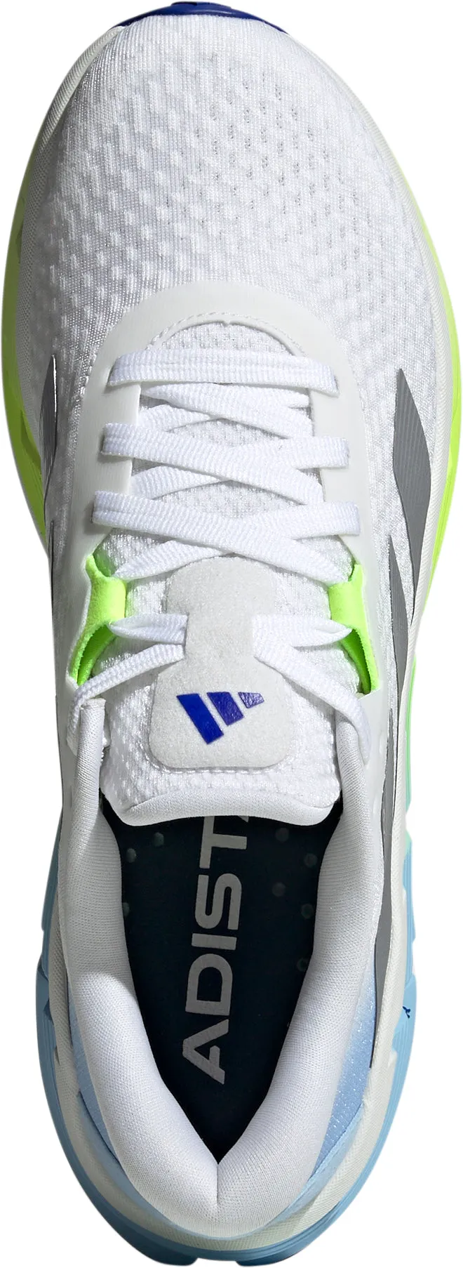 Block Walk adidas Adistar 3.0 Mens Running Shoes - White