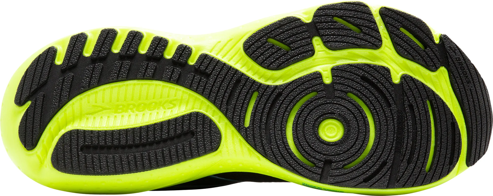 Fitness Metal Edge Brooks Glycerin GTS 21 Mens Running Shoes - Black