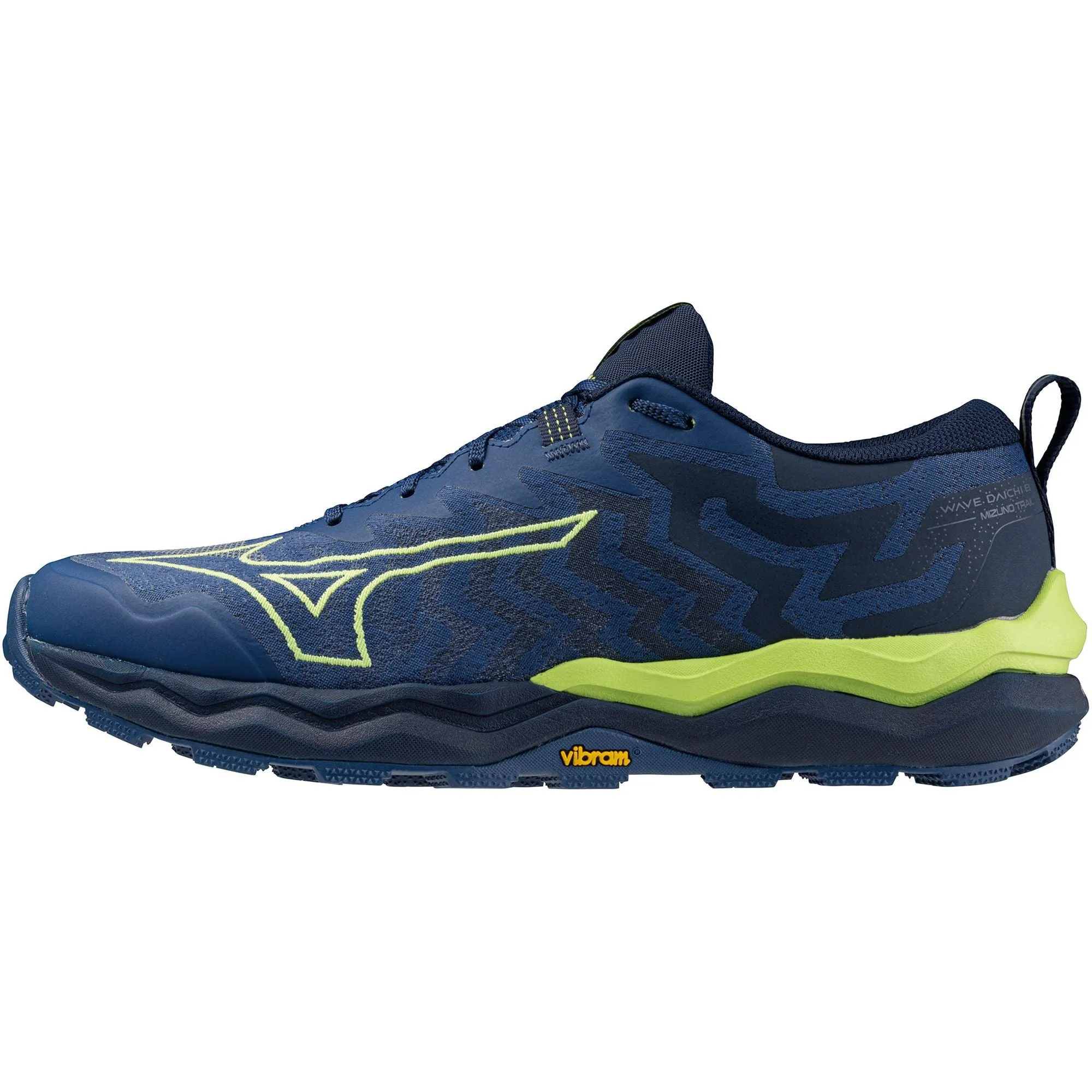 Mizuno Wave Daichi 8 Mens Trail Running Shoes - Blue Cactus Cool