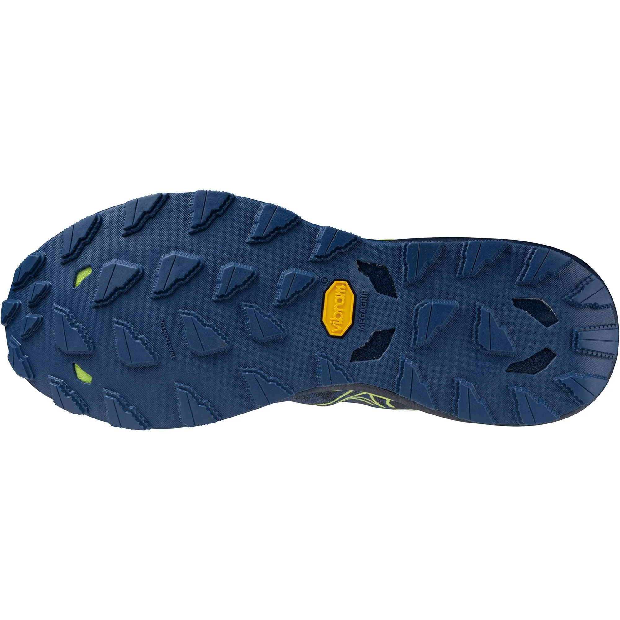 Kind Step Durable Fabric Mizuno Wave Daichi 8 Mens Trail Running Shoes - Blue