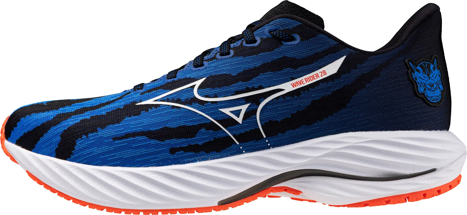 Media Pop Mizuno Wave Rider 28 Mens Running Shoes - Blue