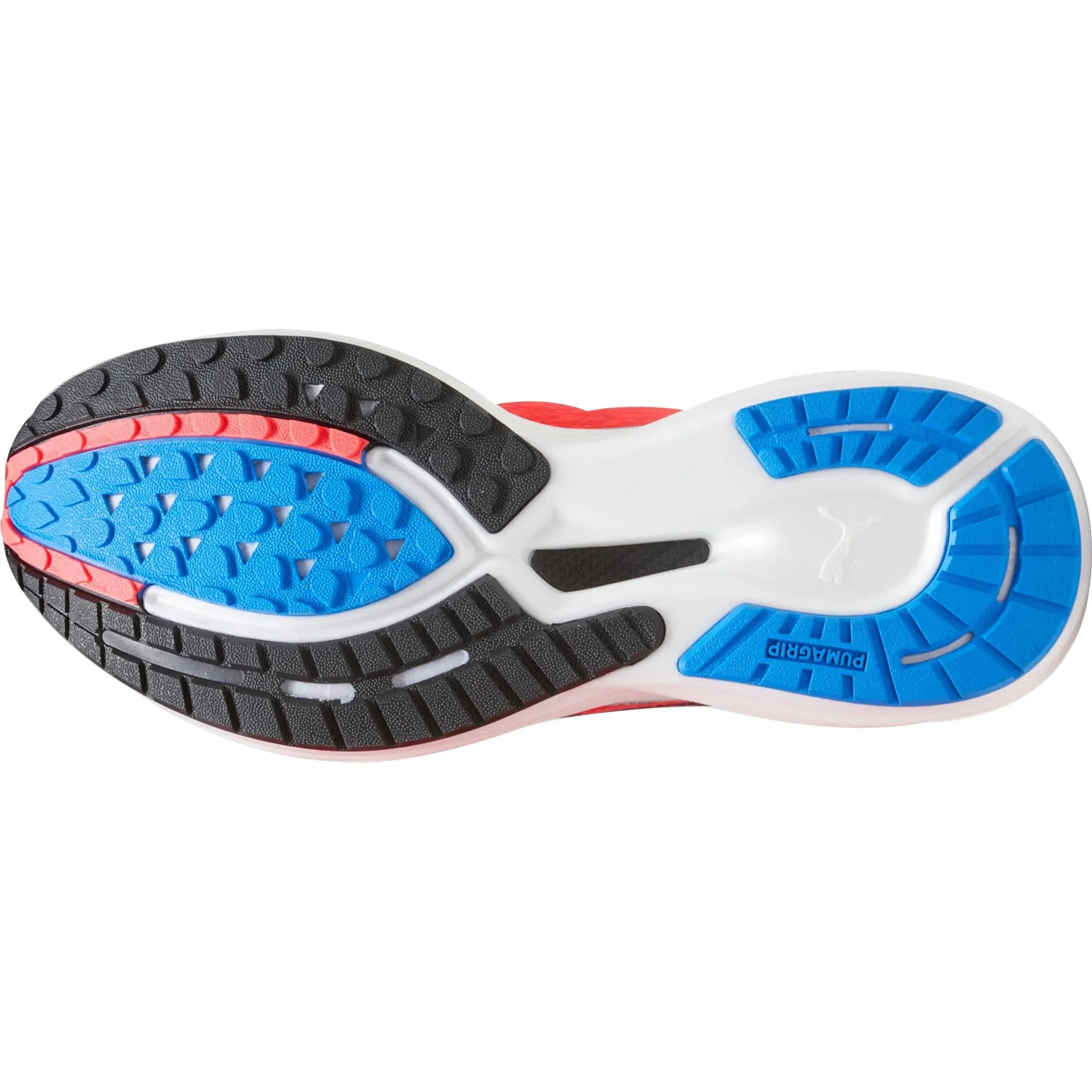 Puma Deviate Nitro 2 Mens Running Shoes - Red Slim Line Mountain Strong