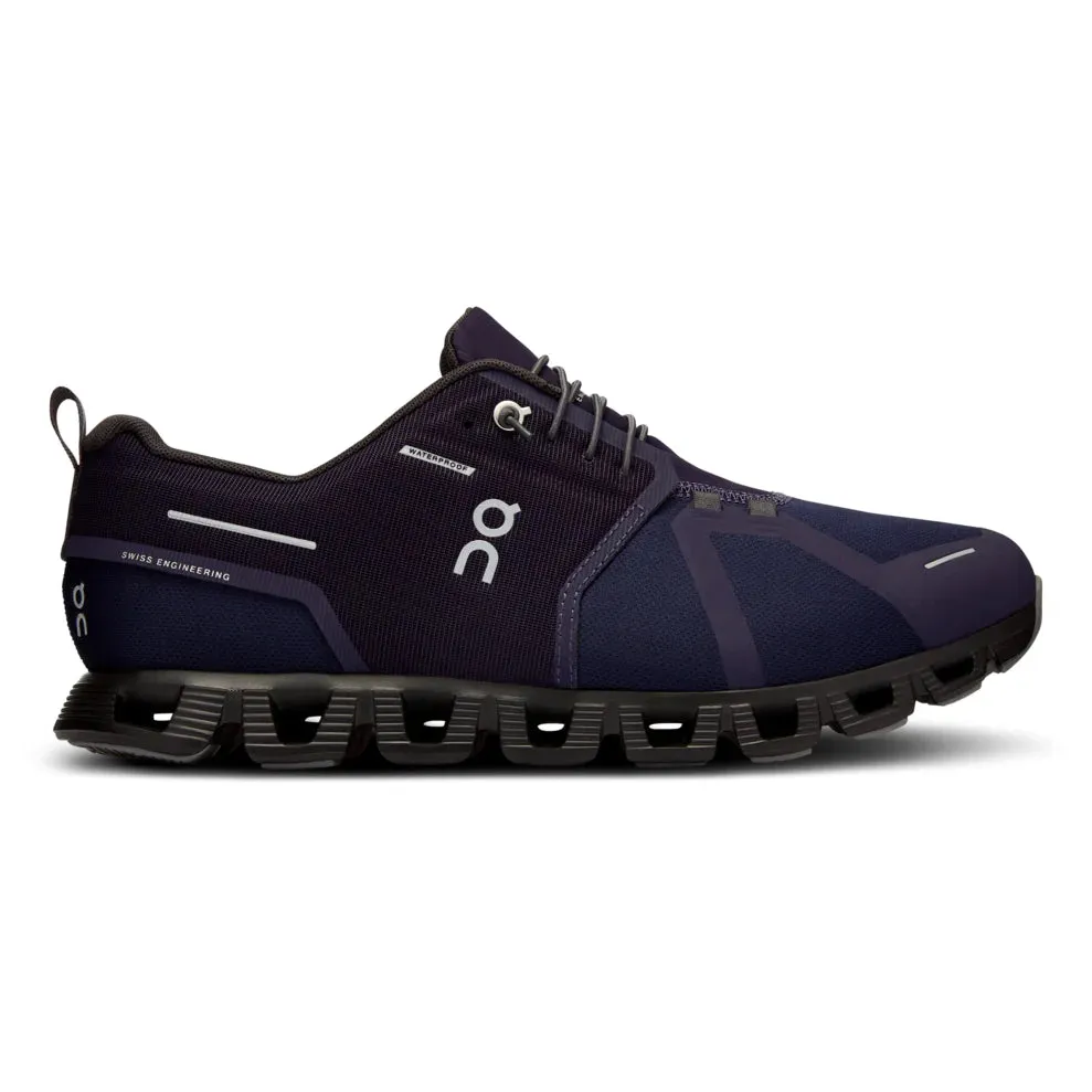 Durable Fabric Shine Bright On Cloud 5 Waterproof Shoe Midnight - 59.98143