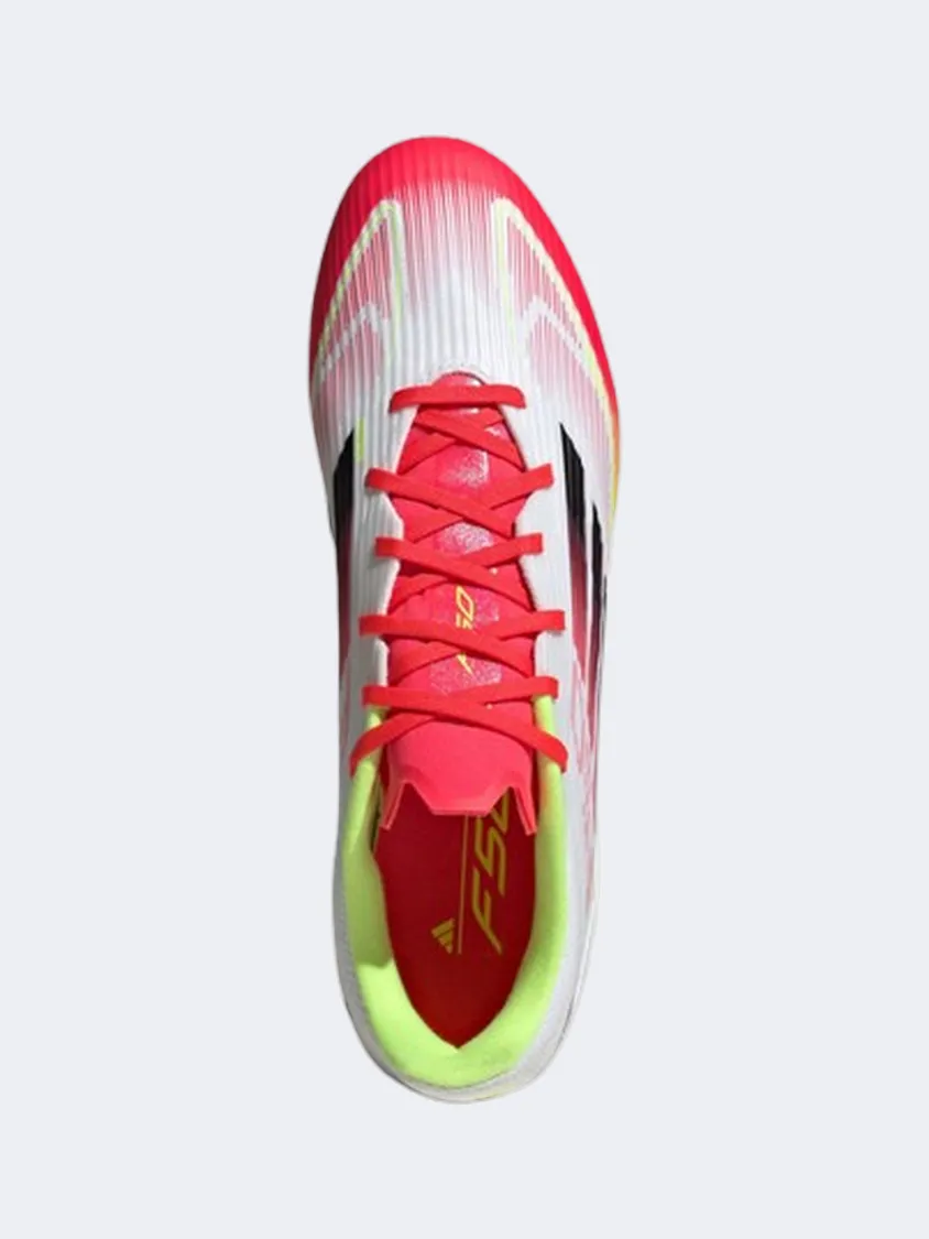 Sprint Drive Adidas F 50 League FG MG Men Football Shoes White/Black/Yellow