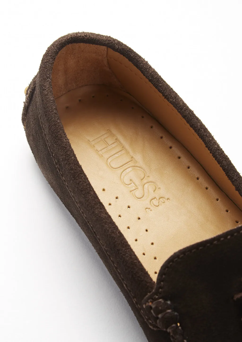 Active Breeze Breathable Lining Women's Tasselled Driving Loafers, brown suede