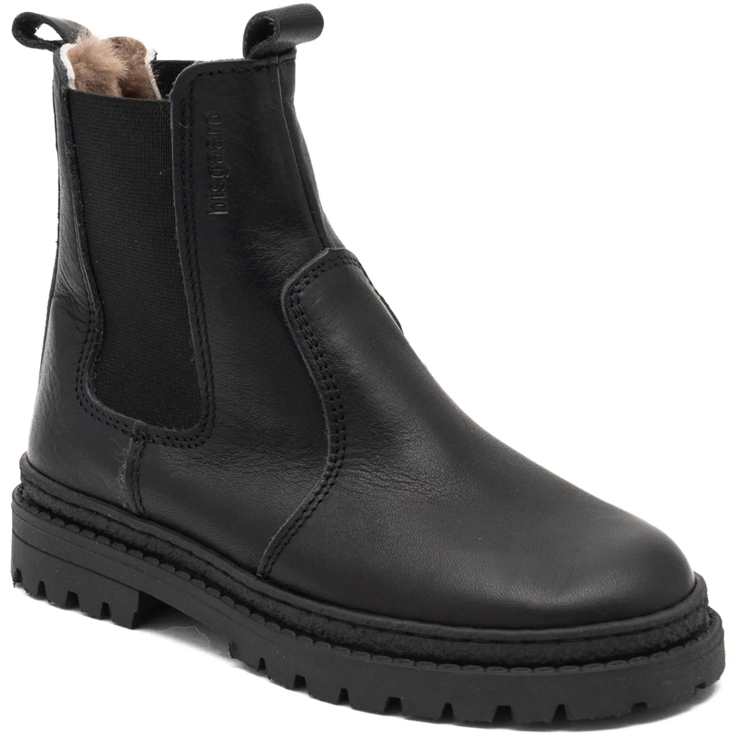 Bisgaard Black Neo Lamb Boot Anti Skid Fashion Winter