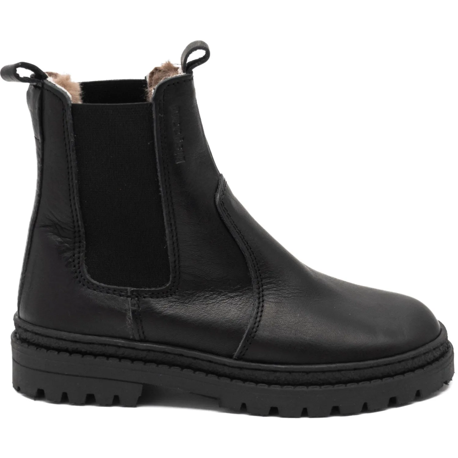Anti-slip Snow Adventure Boots Bisgaard Black Neo Lamb Boot