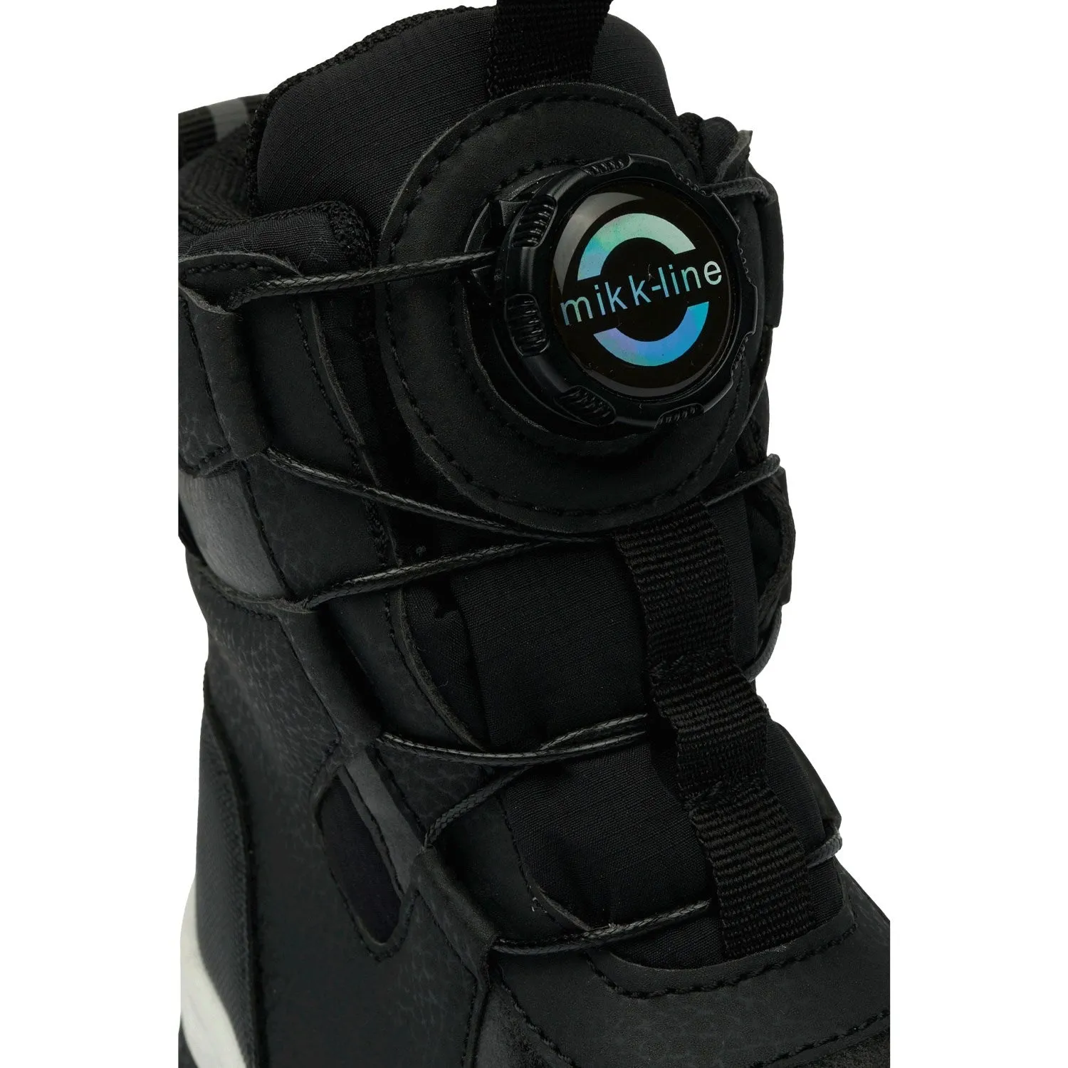 Mikk-Line Black Winter Boot Tex Spin Cozy Comfort Padded