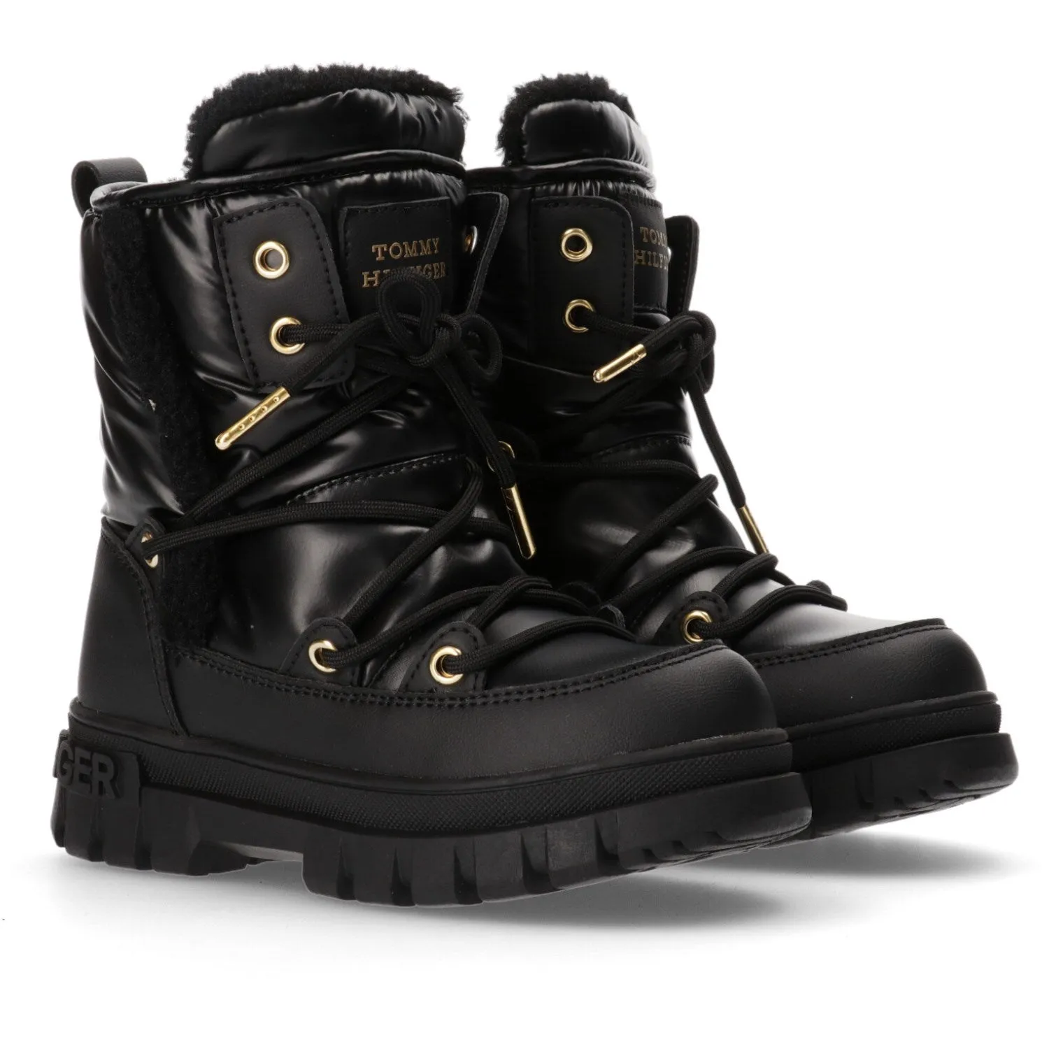 All-Terrain Footwear insulated boots Tommy Hilfiger Black Fur Boot