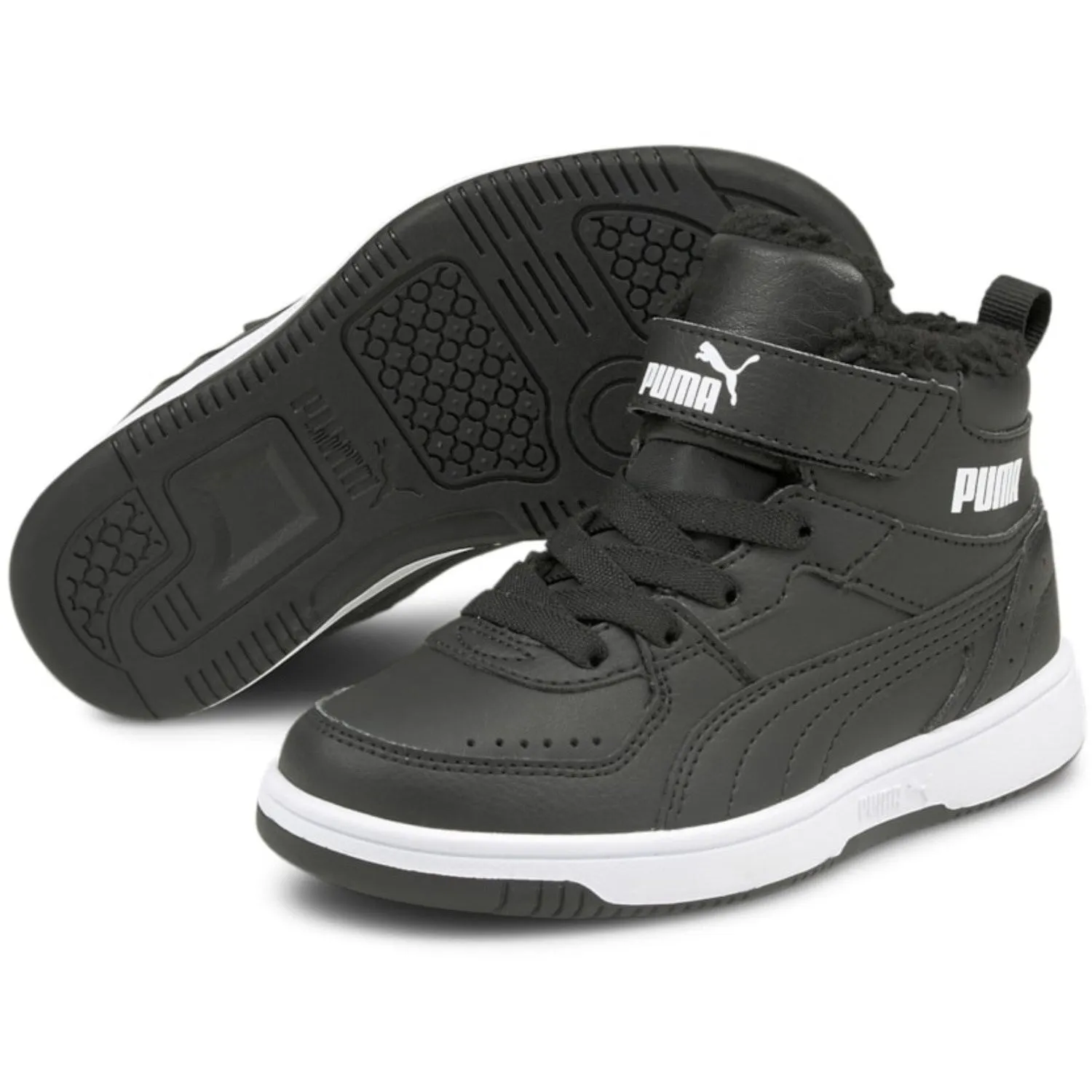 Puma Black Puma Rebound Joy Fur PS Boot Cold Snap Snow Winter Outdoor