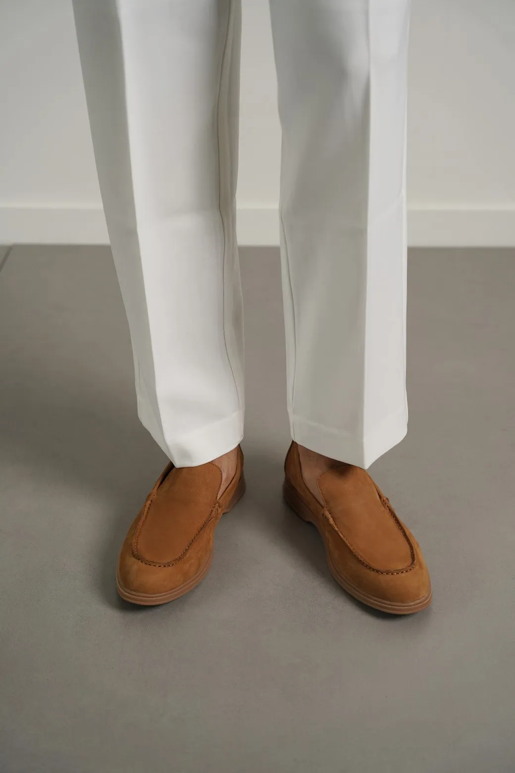 CLASSIC LEATHER LOAFERS Non-Slip Footwear