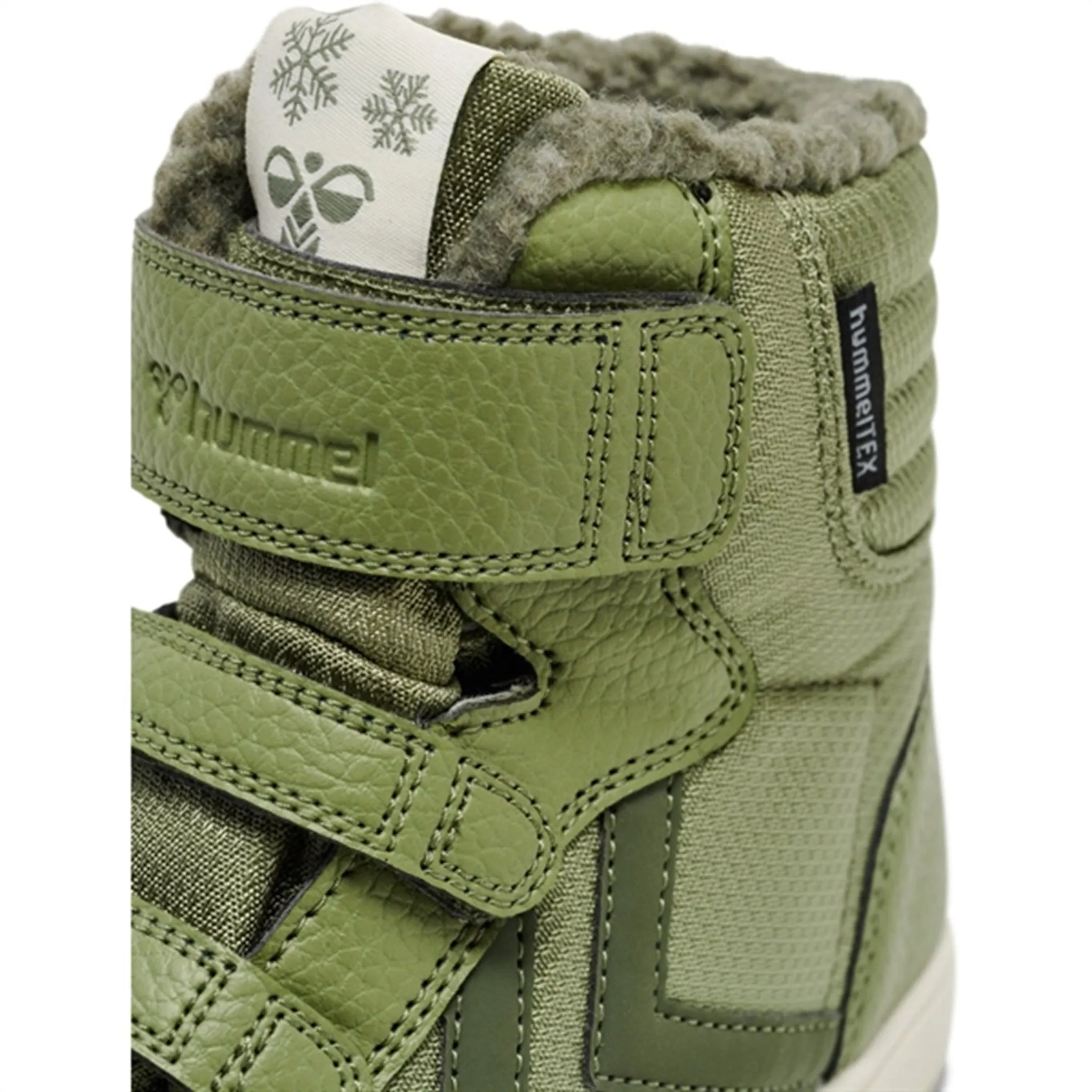 Comfort Fit Snow Expedition Hummel Stadil Super Poly Boots Recycled Tex Jr Oil Green